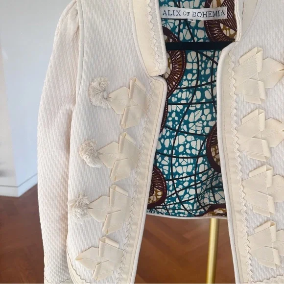 Rare Limited Edition Alix of Bohemia Limited Edition Nona Ribbon Jacket - Picture 6 of 17